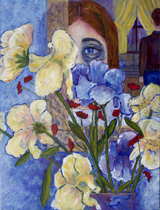 Infinite Regression of Domestic Abuse / Original Oil Painting by Melody Croft