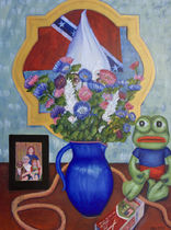 Infinite Regression of Racism / Original Oil Paintings by Melody Croft