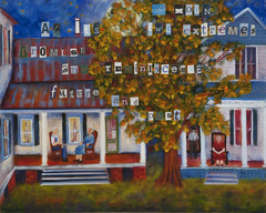 Family Tree  / Original Oil Painting by Melody Croft