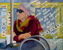 Beautiful Women / Original Oil Painting by Melody Croft