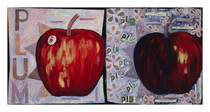 Don't Underestimate the Power of the Talking Point / Original Oil Paintings by Melody Croft