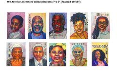 Our Ancestors' Wildest Dreams / Original Paintings by Melody Croft