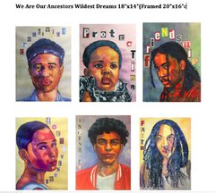 Our Ancestors' Wildest Dreams / Original Paintings by Melody Croft